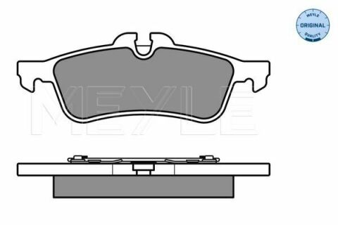 Колодки гальмівні (задні) Mini One/Cooper/Works 1.4/1.6 01-