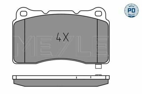 Колодки тормозные (передние) Cadillac Ats/Cts/Honda Civic X/Mitsubishi Lancer/Tesla Model 3/S/X 03-