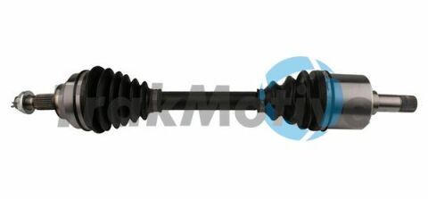 TRAKMOTIVE CITROEN Полуось лев. L=628,5mm 25/37 зуб. DS4 2.0 BlueHDi 150 14-15, PEUGEOT 3008 2.0 HDi 11-16