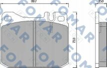 Колодки гальмівні дискові