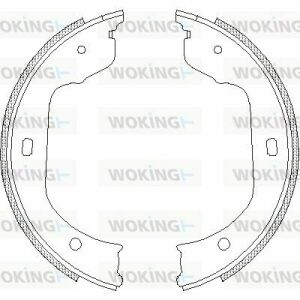 Гальмівні колодки зад. X F86/X F16/X F85/X F15/F07/F02/F01/X E72/X E71/X E70/F04/E63/X E83/E61 98-