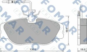 Колодки гальмівні дискові