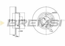 Гальмівний диск зад. Audi A3/Octavia/Bora/Golf IV 96- (232x9)
