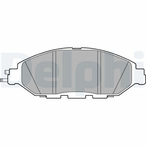 DELPHI INFINITI Гальмівні колодки передн. QX60, JX SUV, NISSAN MURANO III, PATHFINDER IV