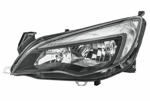 HELLA OPEL Фара основна галоген з мотором, H7/H7 W21/5W лев.Astra J 09-