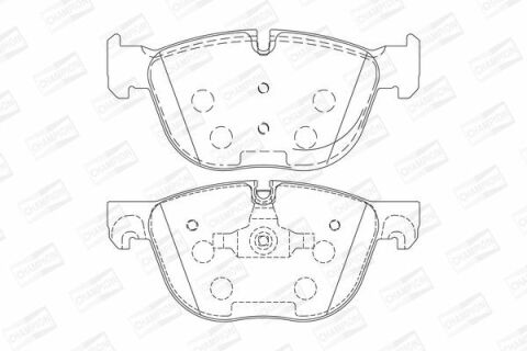CHAMPION BMW Гальмівні колодки передн.