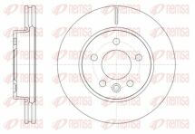 Диск тормозов. передние vw amarok 10-