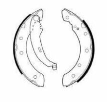 Колодки тормозные барабанные