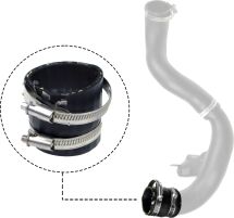 Патрубок интеркулера Ford Transit Custom V362/Transit V363 2.0EcoBlue 15- (короткий)