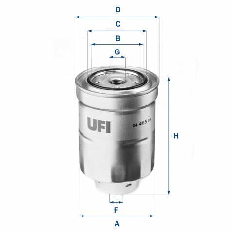 Фильтр топливный Mitsubishi Lancer/ASX 1.8 DI-D 10-/Citroen C4/Peugeot 4008 1.8 HDI 12-