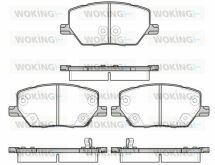 Тормозные колодки перед. Fiat 500X / Jeep Renegade1.4-2.0 14-