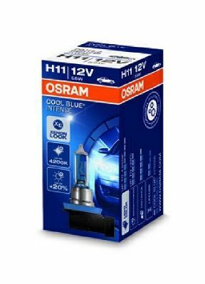 Авто  лампа  OSRAM  COOL  BLUE  INTENSE  1  шт.  H11  PGJ19-2  12V  55W  4200K  1350  lm  