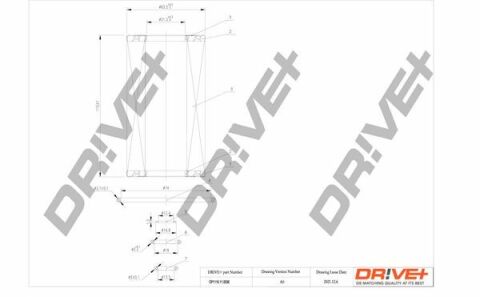 DP1110.11.0036 Drive+ - Фільтр оливи