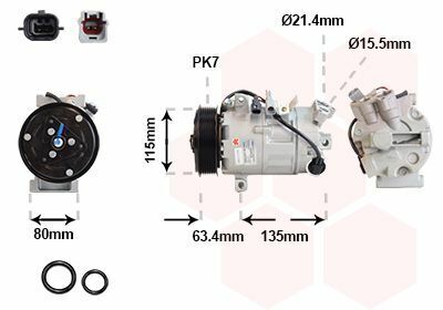 Компресор кондиціонера Renault Scenic III/Megane III 1.2/1.6dCi 11-