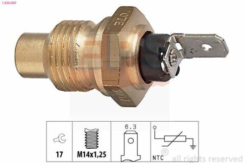 EPS PEUGEOT Датчик температуры воды 205,309,405,Citroen AX,BX,C15,ZX,Fiat Ducato