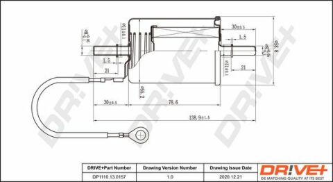 DP1110.13.0157 Drive+ - Фільтр палива