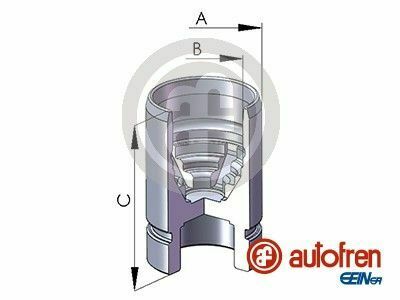 Поршень суппорта заднего MAZDA 626/323/MX-6 (30x45,5) 89-04