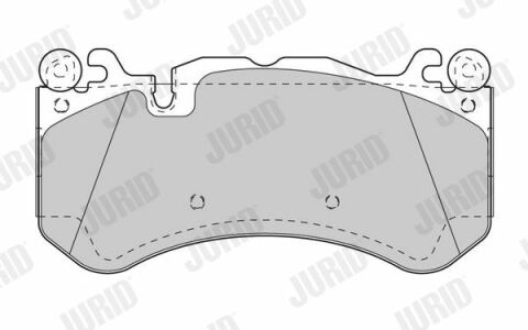 Тормоз. колодки перед. c-class (w204) c 63 amg 08-14, e-class (w212) e 63 amg 09-15