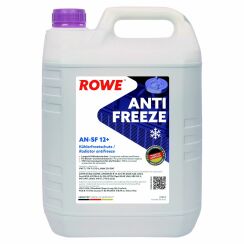 Антифриз ROWE HIGHTEC ANTIFREEZE COOLANT AN-SF 12+ (фіолетовий) концентрат, 5 літрів Антифриз ROWE HIGHTEC ANTIFREEZE COOLANT AN-SF 12+ (фіолетовий) концентрат, 5 літрів