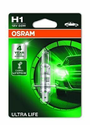 64150ULT-BLI ЛАМПА OSRAM H1 55W 12VP14,5S10XBLI1DK ULTRALIFE