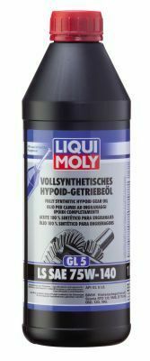 Трансмиссионное масло LM Vollsynthetisches Hypoid-Getriebeoil GL5 LS 75W-140, 1 литр