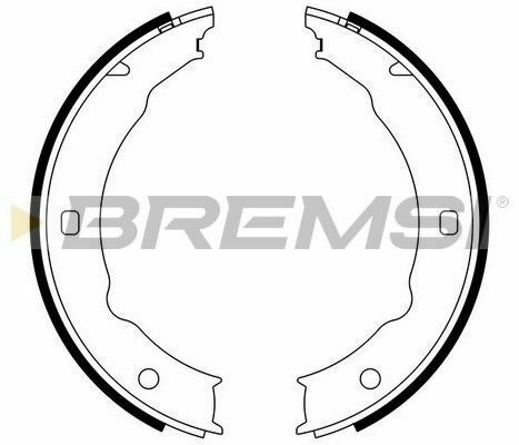 Колодки ручного гальма Peugeot 406 95-04/604 00-