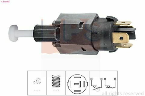 EPS DAEWOO Перемикач сигналів STOP (4 pin) Leganza, Nubira, Matiz, OPEL,