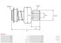 Бендикс стартера VW LT 2.5TDI 96-06 (z=9) (PREMIUM LINE), фото 4 - интернет-магазин Auto-Mechanic