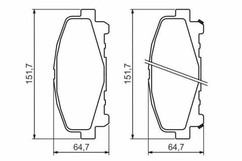 Колодки тормозные (передние) Honda Accord VIII 07-/IX 12- (Akebono)