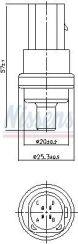 Датчик температури води audi a2/3/4/6/8, golf iv, passat, t4, skoda octavia, superb Датчик температури води audi a2/3/4/6/8, golf iv, passat, t4, skoda octavia, superb