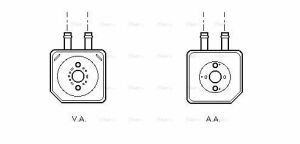 Масляный радиатор Audi A3/4/6, Golf IV, Passat, T5, Ford, Skoda Octavia I VW