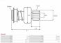 Бендикс стартера VW Passat/T4/Caddy 90- (PREMIUM LINE), фото 4 - интернет-магазин Auto-Mechanic