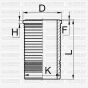 Гильза цилиндра (размер отв. 92 / STD) (155 2.5 TD), фото 1 - інтерент-магазин Auto-Mechanic