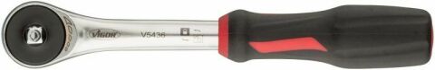Трещотка 72-зубная (1/4"/176mm) (с портом 360°)