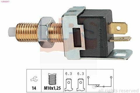 EPS KIA Выключатель STOP-сигналов Sportage, Carens, MAZDA 323/626, MITSUBISHI, TOYOTA.