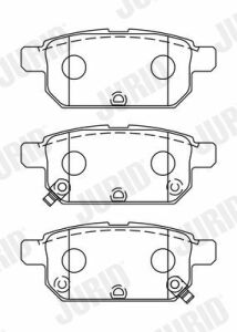 Тормозные колодки задние swift iv 10-,sx4 s-cross 13-