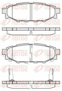 SUBARU Колодки тормозные задн. Forester,Impreza,Legacy,Outback