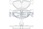 Колодки гальмівні (задні) BMW 3 (E36/E46) 90-06/Z4 (E85) 02-09/Rover 75 99-05/Saab 9-5 97-09, фото 5 - інтерент-магазин Auto-Mechanic