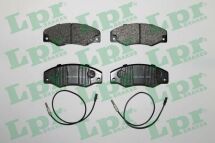 Комплект гальмівних колодок з 4 шт. дискові