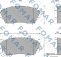 Колодки гальмівні дискові Колодки гальмівні дискові