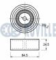 RUVILLE AUDI VW Ролик натяжний гладкий AUDI 2,5TDI V6 24V (AFB,AKN), фото 2 - інтерент-магазин Auto-Mechanic