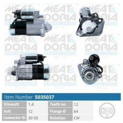 MEATDORIA RENAULT Стартер Duster 1.5 DCI 10- MEATDORIA RENAULT Стартер Duster 1.5 DCI 10-