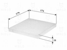Фильтр, воздух во внутренном пространстве Фильтр, воздух во внутренном пространстве