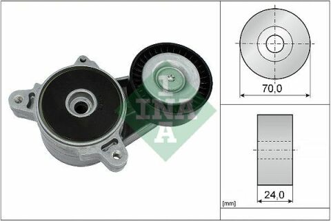 Натяжник ременя генератора Mitsubishi Outlander 2.0 DI-D 07-12 Натяжник ременя генератора Mitsubishi Outlander 2.0 DI-D 07-12