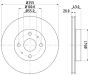 Гальмівний диск передн.yaris 00-05, фото 4 - інтерент-магазин Auto-Mechanic
