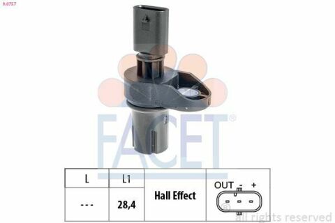 Датчик положення розподільника BMW 1/2/3/4/5/6/7/X1/X3/X4/X5/X6 1.6-3.0 d 03-- Датчик положення розподільника BMW 1/2/3/4/5/6/7/X1/X3/X4/X5/X6 1.6-3.0 d 03--