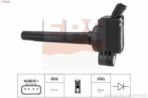 Котушка запалювання c-hr 1.2 16-, auris 1.2 15-18