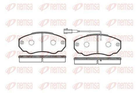 Кол-во тормозных колодок CITROEN JUMPER 1000/1400kg