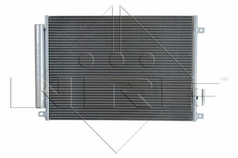 Радіатор кондиціонера Fiat 300/500/Ford Ka/Lancia Ypsilon 0.9-1.4 07-