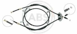 Трос ручного тормоза зад. Mazda 6 02-08 (1645/1432+1640/1432)